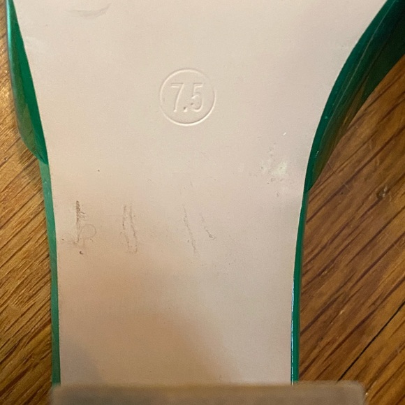 Lulu’s Tropical Green Floral Dress WITH SHOES BUNDLE - Picture 15 of 16